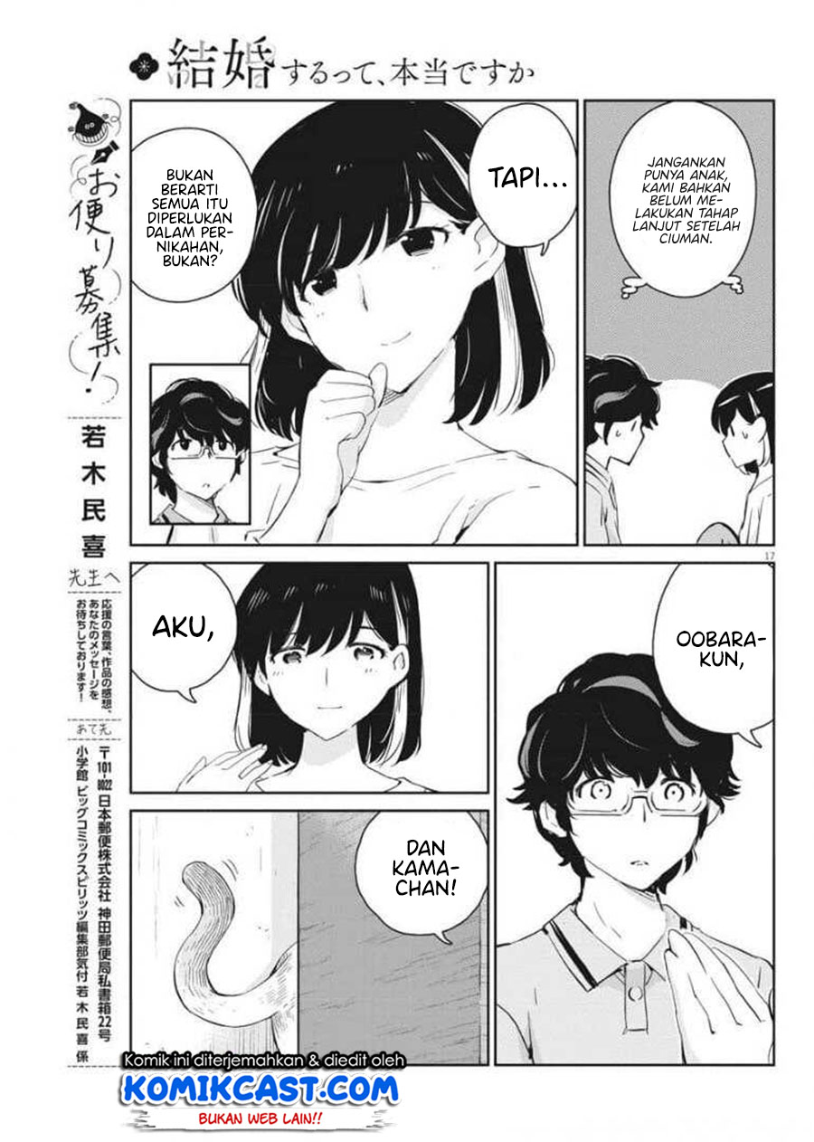 Kekkon Surutte, Hontou Desu ka? Chapter 51 Gambar 18